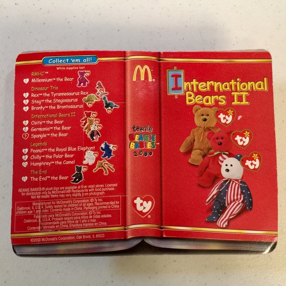 Ty International Bears ll Spangle the Bear - Picture 4 of 11